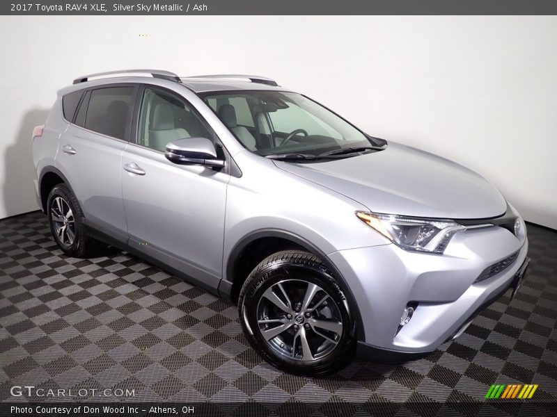 Silver Sky Metallic / Ash 2017 Toyota RAV4 XLE