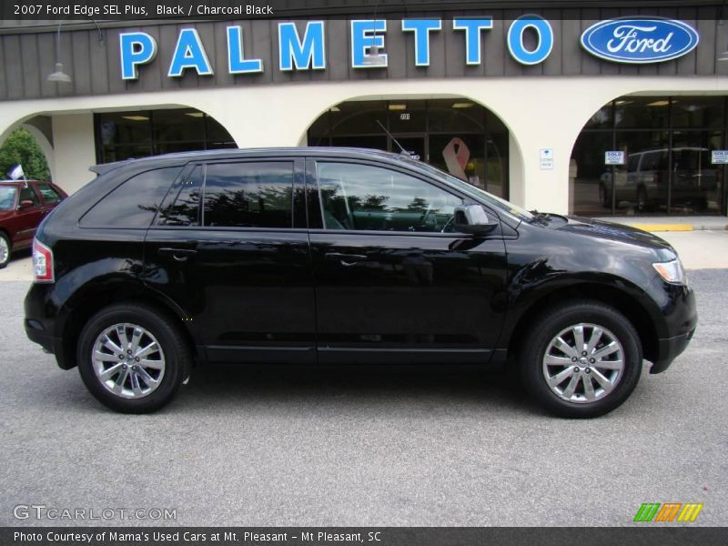 Black / Charcoal Black 2007 Ford Edge SEL Plus