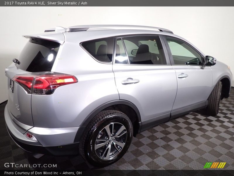 Silver Sky Metallic / Ash 2017 Toyota RAV4 XLE