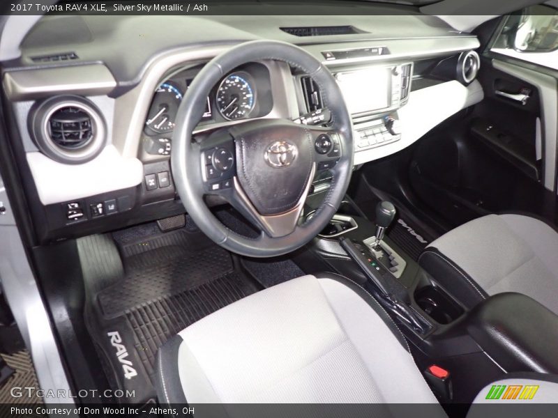 Silver Sky Metallic / Ash 2017 Toyota RAV4 XLE