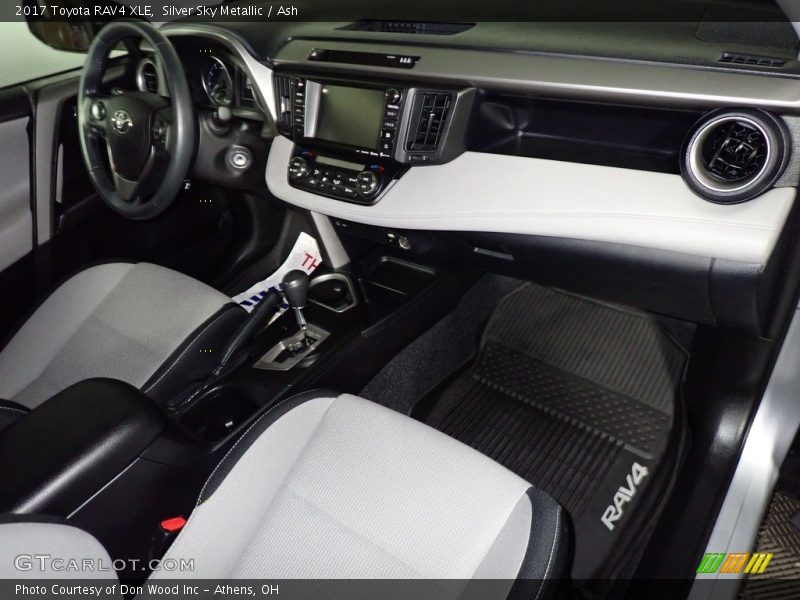 Silver Sky Metallic / Ash 2017 Toyota RAV4 XLE