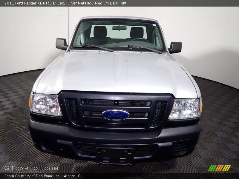 Silver Metallic / Medium Dark Flint 2011 Ford Ranger XL Regular Cab