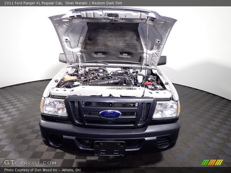 Silver Metallic / Medium Dark Flint 2011 Ford Ranger XL Regular Cab