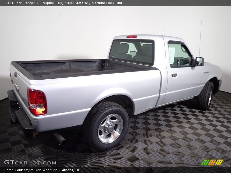 Silver Metallic / Medium Dark Flint 2011 Ford Ranger XL Regular Cab