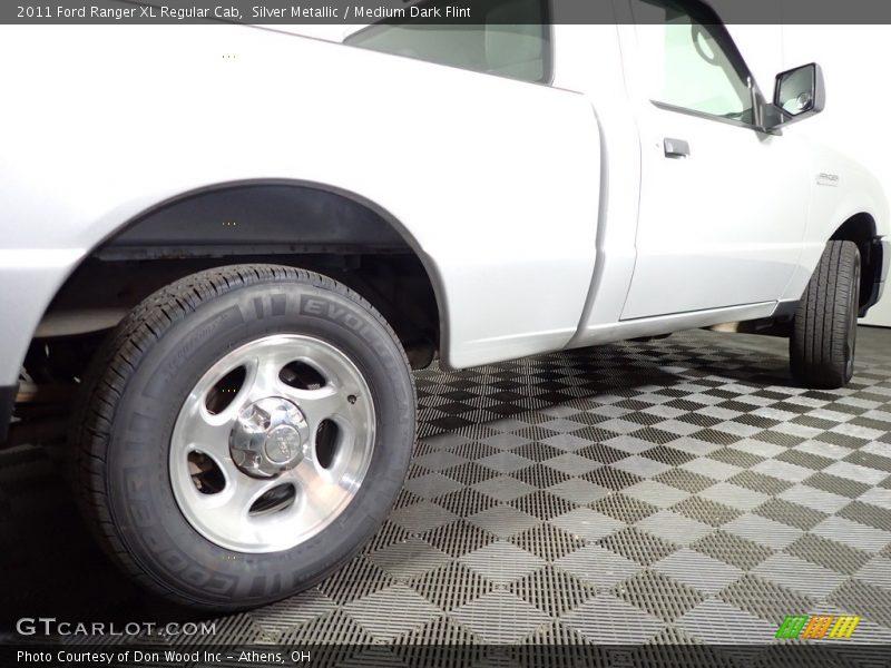 Silver Metallic / Medium Dark Flint 2011 Ford Ranger XL Regular Cab
