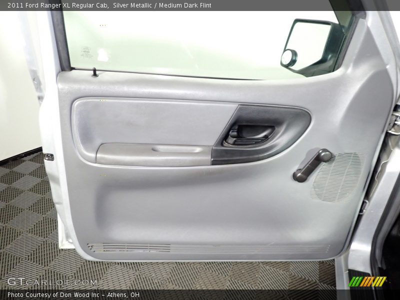 Silver Metallic / Medium Dark Flint 2011 Ford Ranger XL Regular Cab