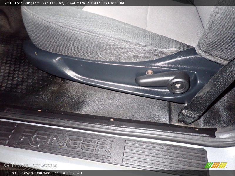 Silver Metallic / Medium Dark Flint 2011 Ford Ranger XL Regular Cab