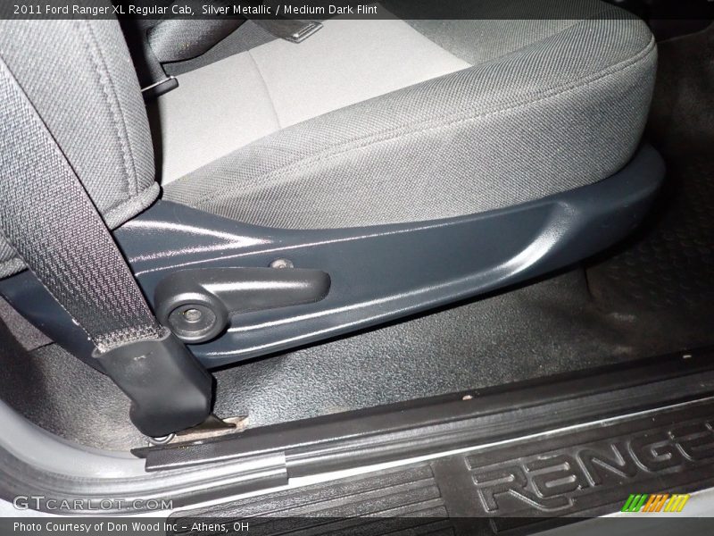 Silver Metallic / Medium Dark Flint 2011 Ford Ranger XL Regular Cab