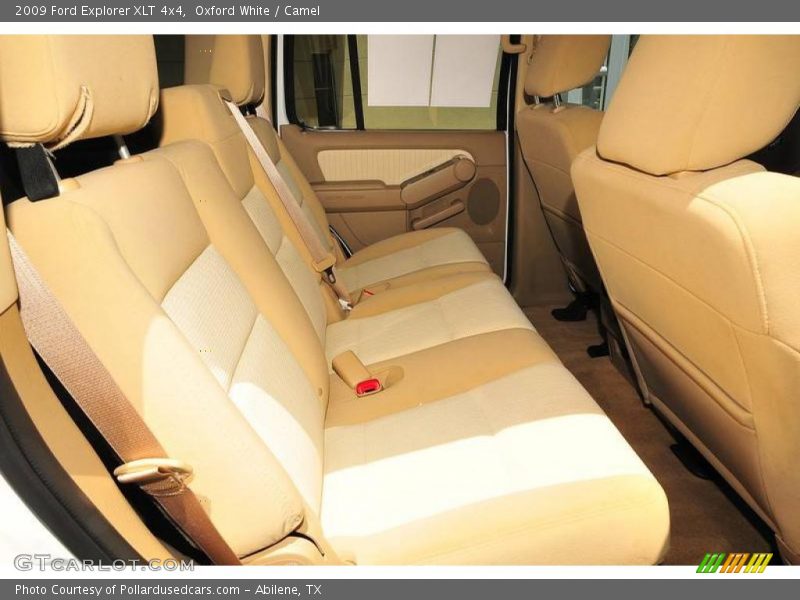 Oxford White / Camel 2009 Ford Explorer XLT 4x4