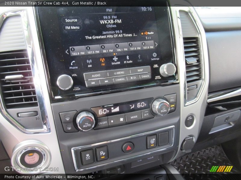 Controls of 2020 Titan SV Crew Cab 4x4