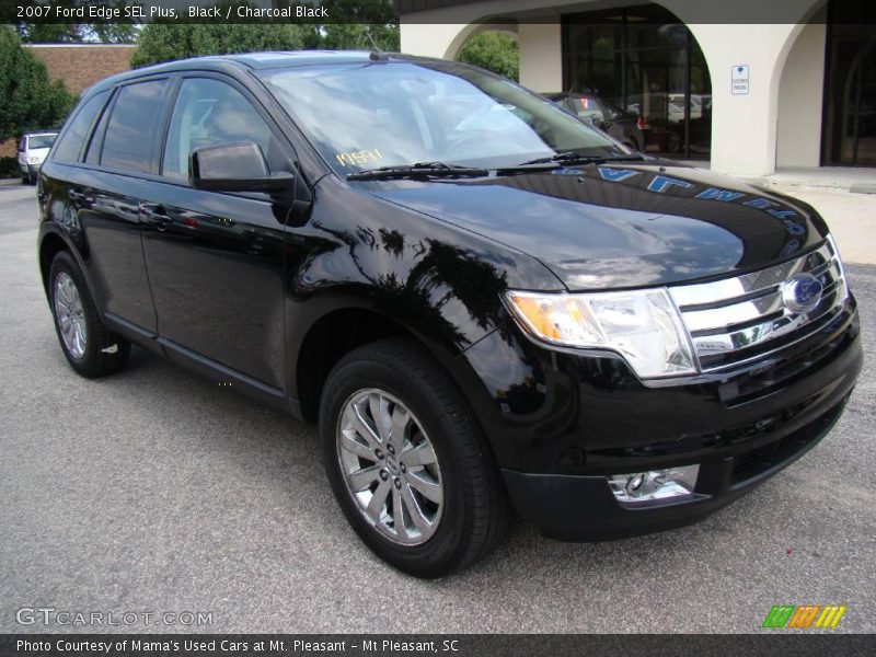 Black / Charcoal Black 2007 Ford Edge SEL Plus