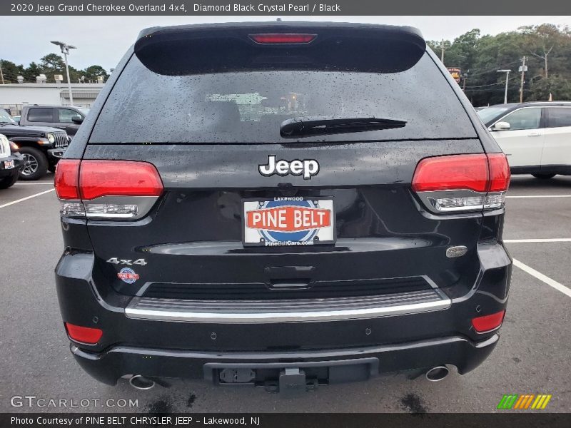 Diamond Black Crystal Pearl / Black 2020 Jeep Grand Cherokee Overland 4x4