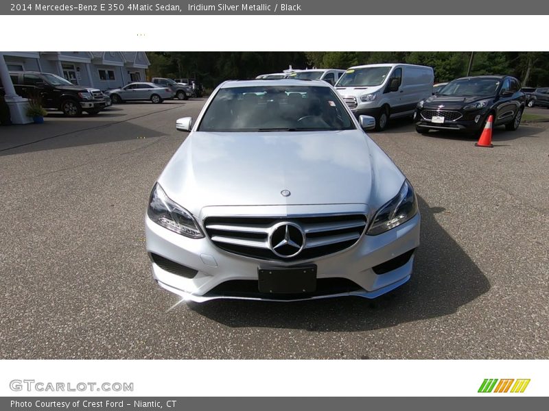 Iridium Silver Metallic / Black 2014 Mercedes-Benz E 350 4Matic Sedan