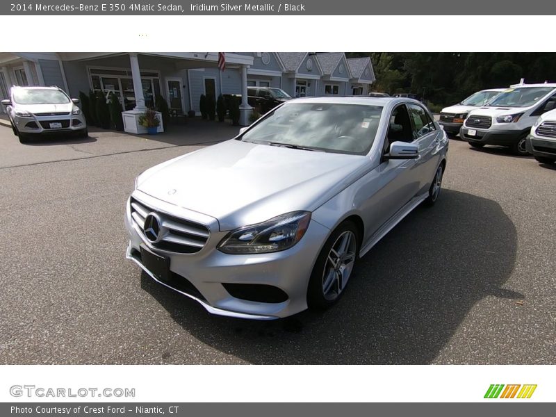 Iridium Silver Metallic / Black 2014 Mercedes-Benz E 350 4Matic Sedan