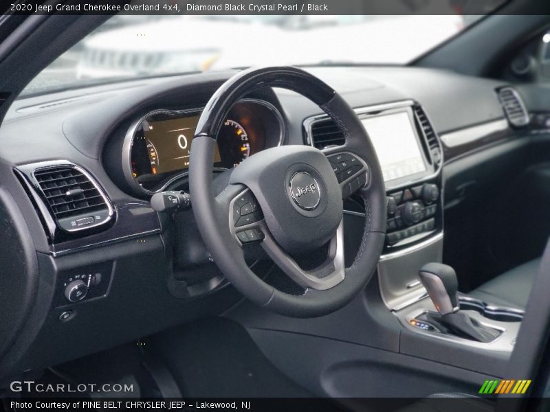 Diamond Black Crystal Pearl / Black 2020 Jeep Grand Cherokee Overland 4x4