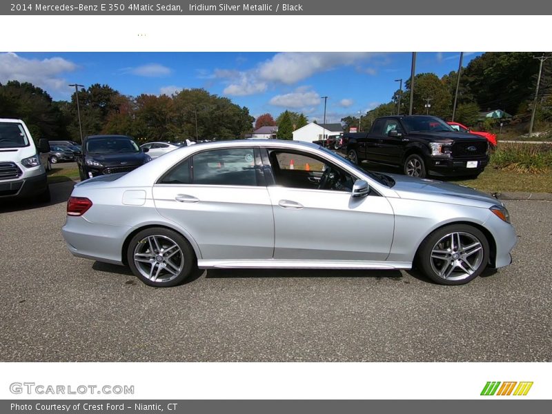 Iridium Silver Metallic / Black 2014 Mercedes-Benz E 350 4Matic Sedan