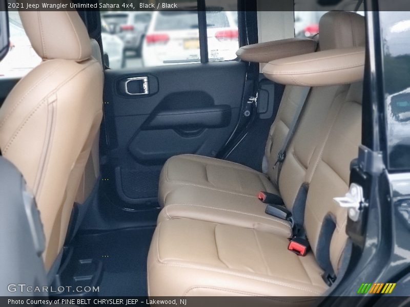 Rear Seat of 2021 Wrangler Unlimited Sahara 4x4