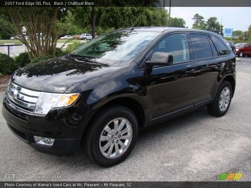 Black / Charcoal Black 2007 Ford Edge SEL Plus