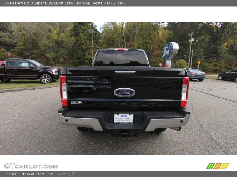 Agate Black / Black 2019 Ford F250 Super Duty Lariat Crew Cab 4x4