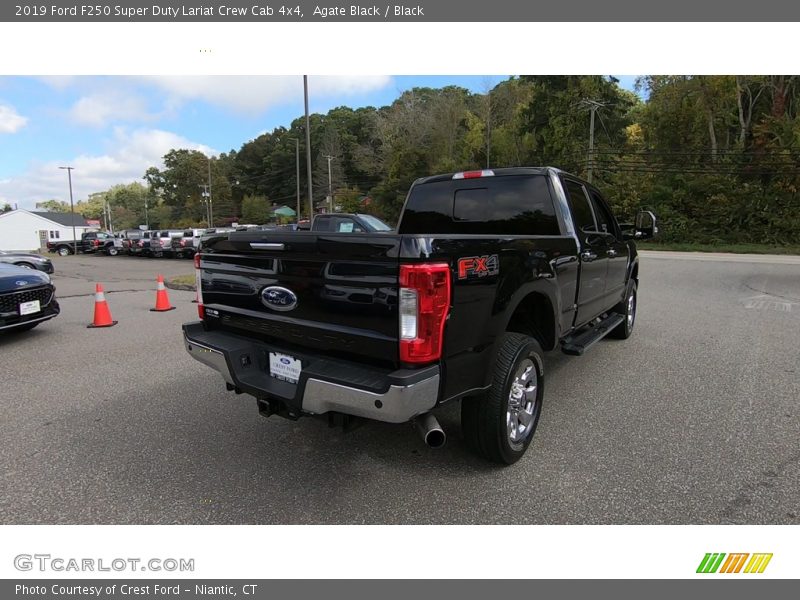 Agate Black / Black 2019 Ford F250 Super Duty Lariat Crew Cab 4x4