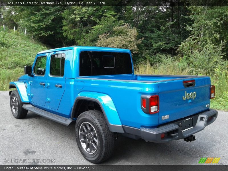 Hydro Blue Pearl / Black 2021 Jeep Gladiator Overland 4x4