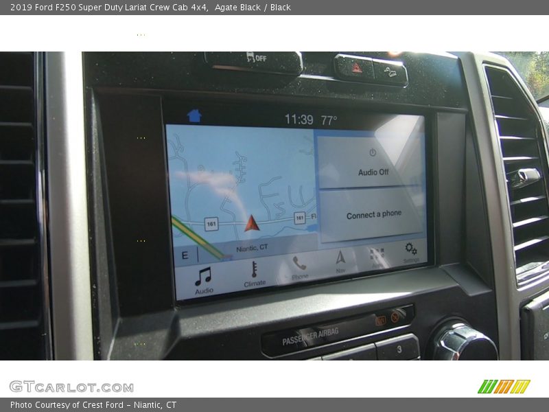 Agate Black / Black 2019 Ford F250 Super Duty Lariat Crew Cab 4x4