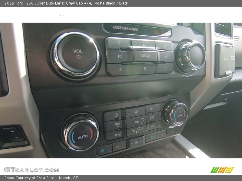 Agate Black / Black 2019 Ford F250 Super Duty Lariat Crew Cab 4x4