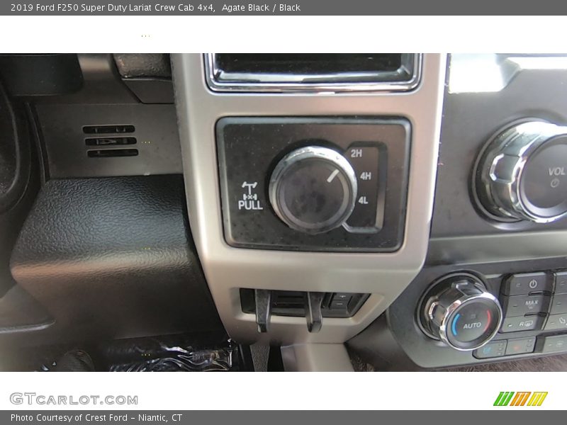 Agate Black / Black 2019 Ford F250 Super Duty Lariat Crew Cab 4x4