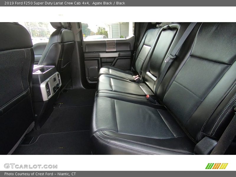 Agate Black / Black 2019 Ford F250 Super Duty Lariat Crew Cab 4x4