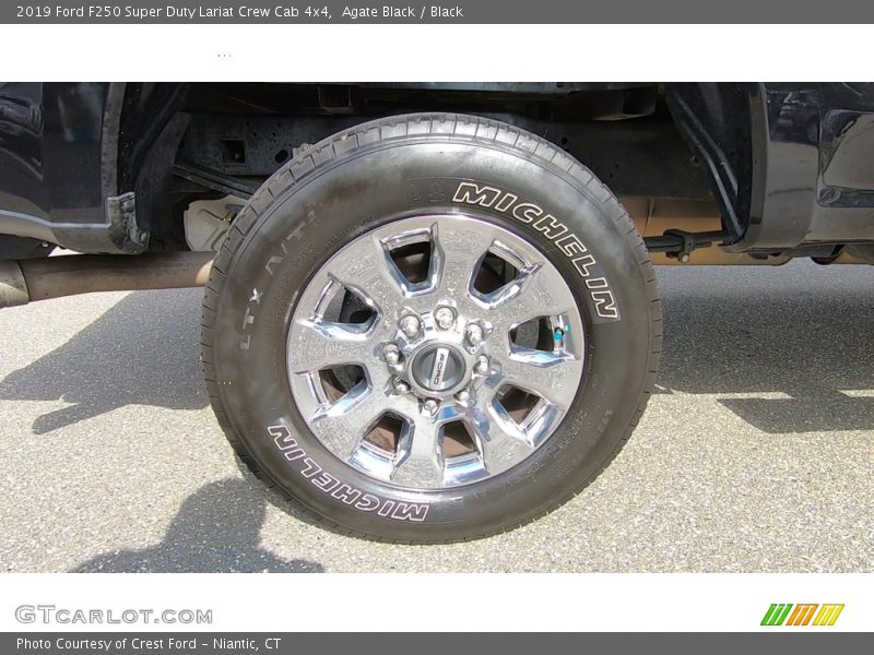 Agate Black / Black 2019 Ford F250 Super Duty Lariat Crew Cab 4x4