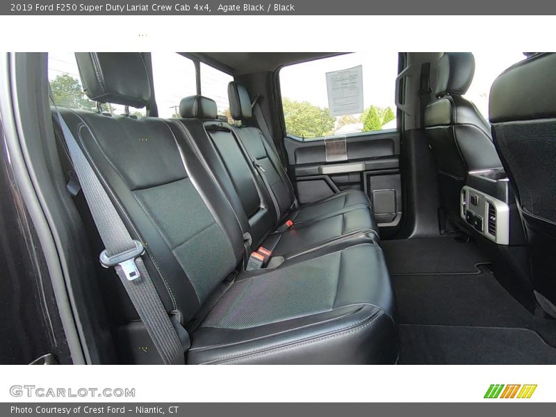 Agate Black / Black 2019 Ford F250 Super Duty Lariat Crew Cab 4x4