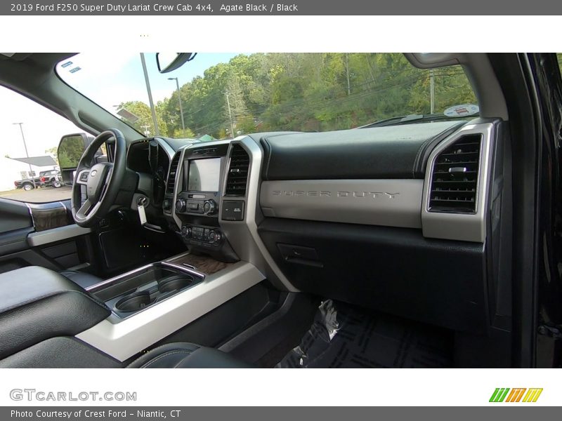 Agate Black / Black 2019 Ford F250 Super Duty Lariat Crew Cab 4x4