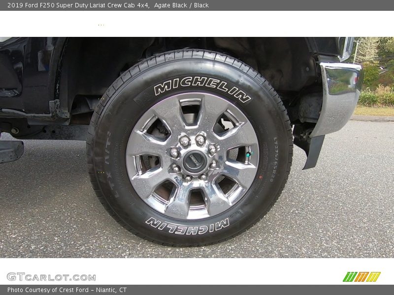 Agate Black / Black 2019 Ford F250 Super Duty Lariat Crew Cab 4x4