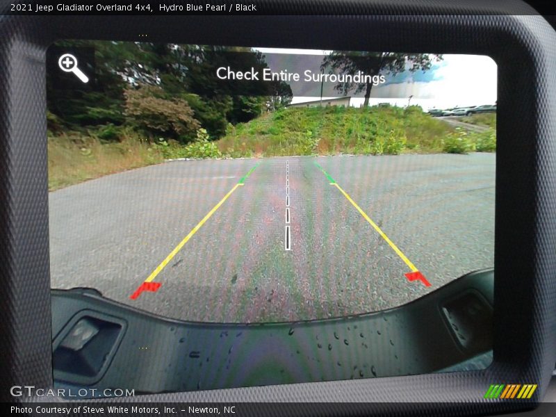 Hydro Blue Pearl / Black 2021 Jeep Gladiator Overland 4x4