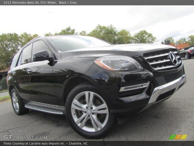 Black / Grey 2013 Mercedes-Benz ML 350 4Matic