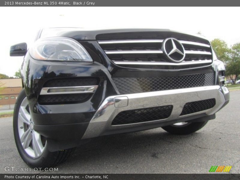 Black / Grey 2013 Mercedes-Benz ML 350 4Matic