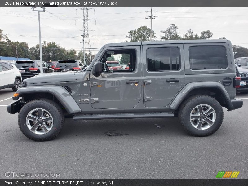  2021 Wrangler Unlimited Sahara 4x4 Sting-Gray