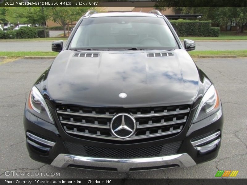 Black / Grey 2013 Mercedes-Benz ML 350 4Matic