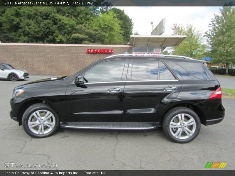 Black / Grey 2013 Mercedes-Benz ML 350 4Matic