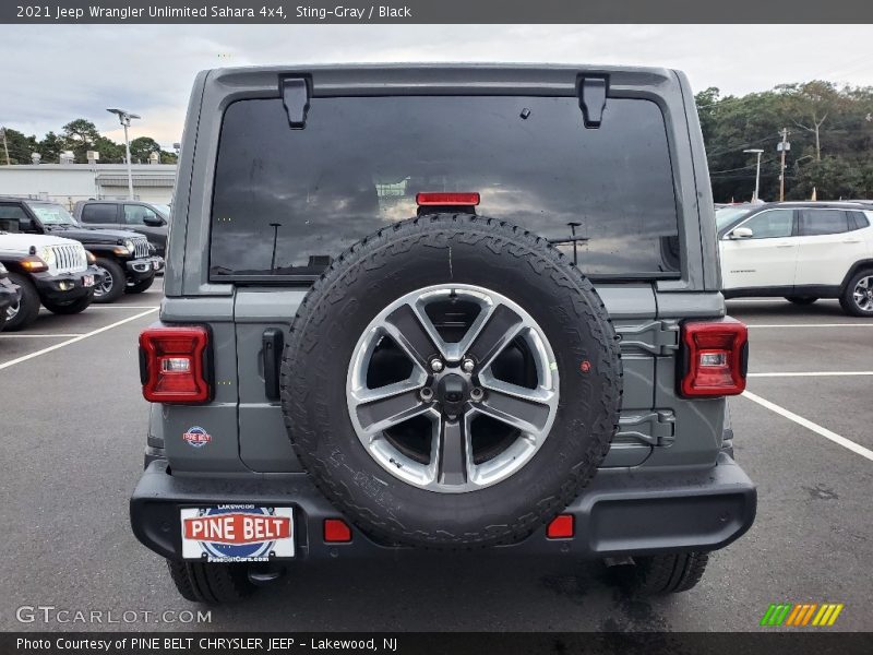 Sting-Gray / Black 2021 Jeep Wrangler Unlimited Sahara 4x4