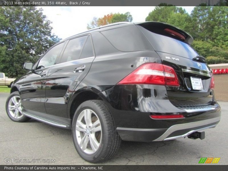 Black / Grey 2013 Mercedes-Benz ML 350 4Matic