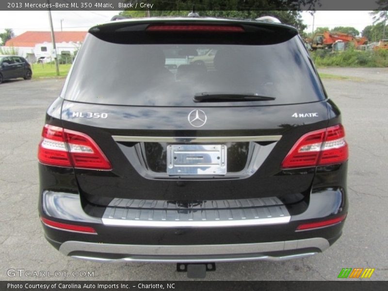 Black / Grey 2013 Mercedes-Benz ML 350 4Matic