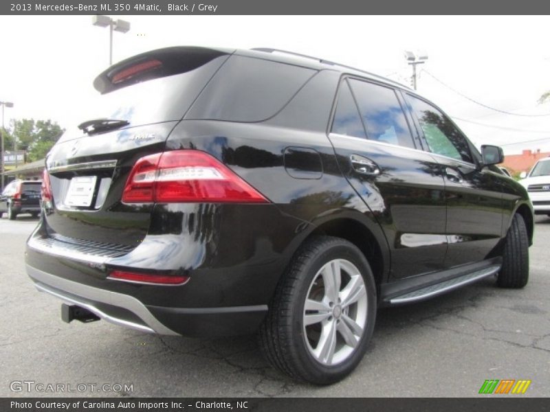 Black / Grey 2013 Mercedes-Benz ML 350 4Matic