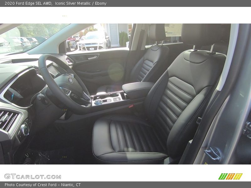 Iconic Silver Metallic / Ebony 2020 Ford Edge SEL AWD