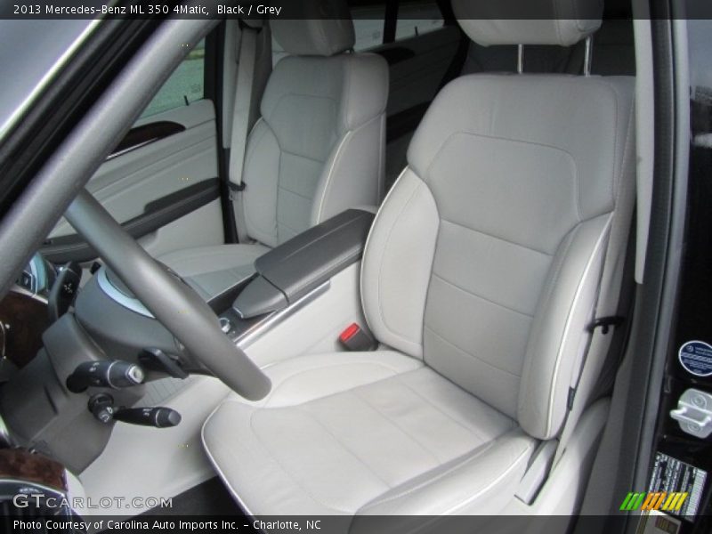 Black / Grey 2013 Mercedes-Benz ML 350 4Matic