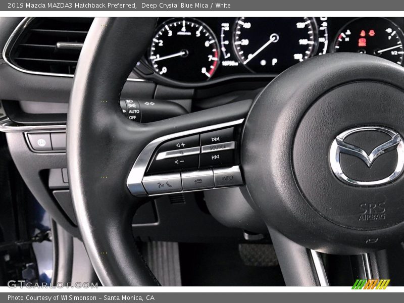  2019 MAZDA3 Hatchback Preferred Steering Wheel