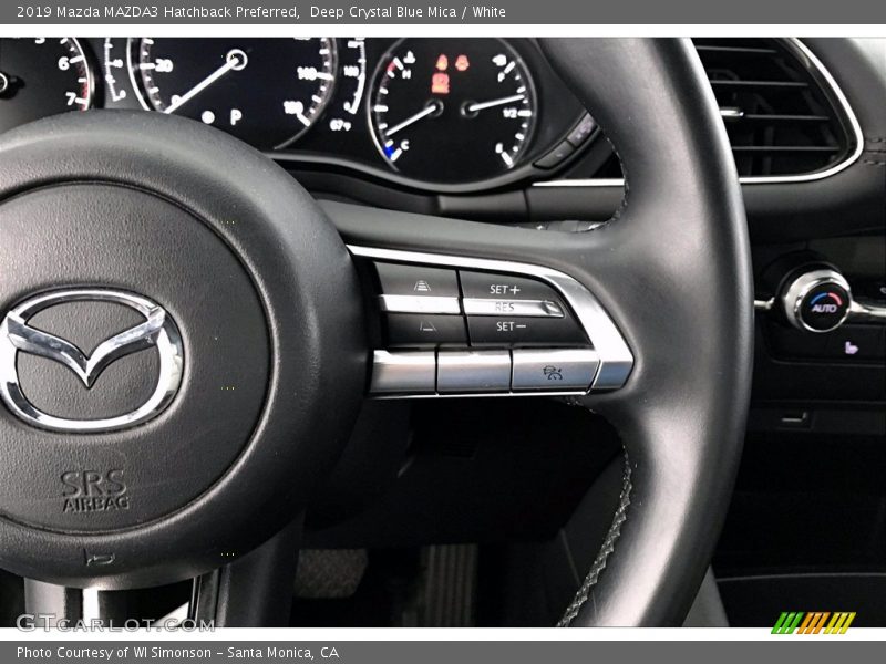  2019 MAZDA3 Hatchback Preferred Steering Wheel