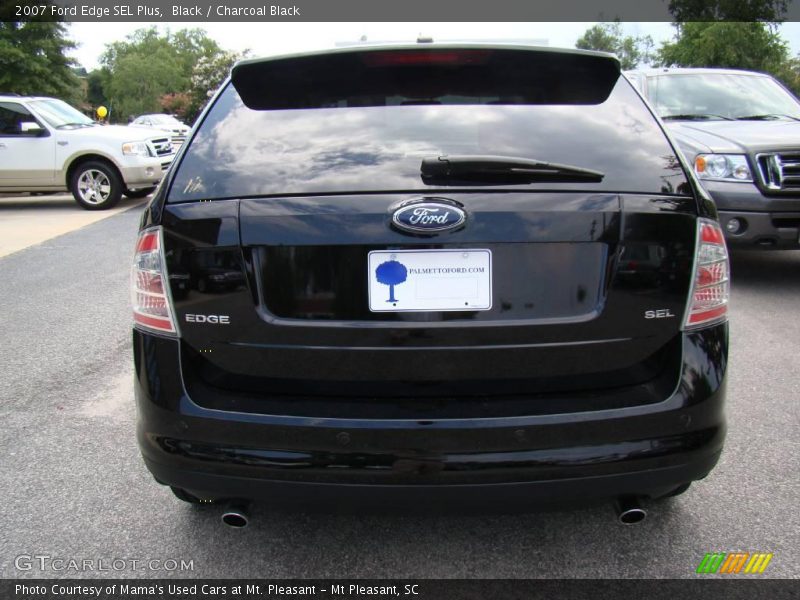 Black / Charcoal Black 2007 Ford Edge SEL Plus