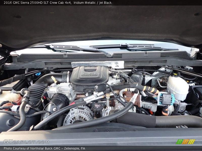  2016 Sierra 2500HD SLT Crew Cab 4x4 Engine - 6.6 Liter OHV 32-Valve Duramax Turbo-Diesel V8