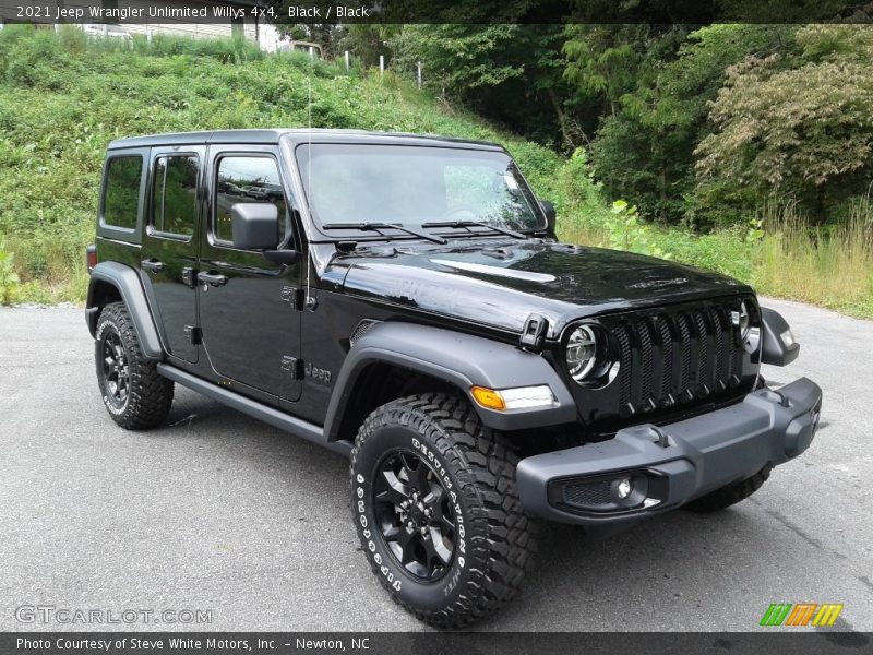  2021 Wrangler Unlimited Willys 4x4 Black